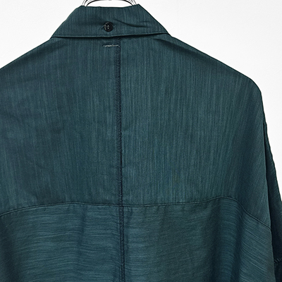 SHINYAKOZUKA [ GIANT SHIRT WITH NO BIJOU ] POOL GREEN