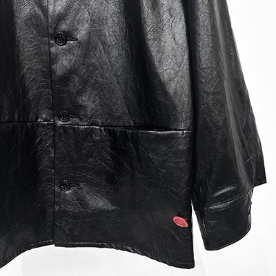 SHINYAKOZUKA [ MAC SHIRT-ISH JK ] BLACK