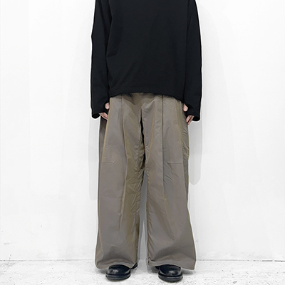 SHINYAKOZUKA [ Hi, BAGGY ] BLUE BEIGE