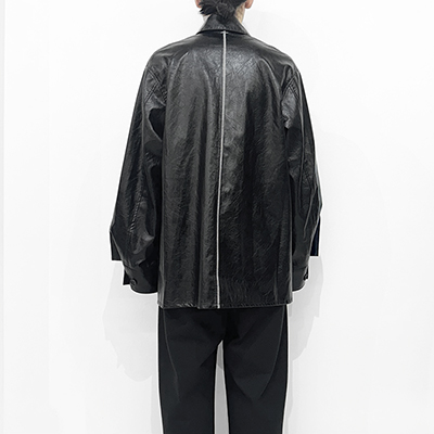 SHINYAKOZUKA [ MAC SHIRT-ISH JK ] BLACK