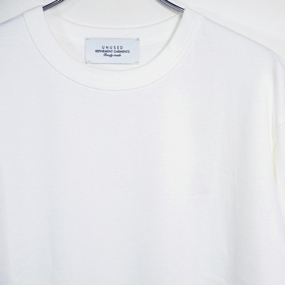 UNUSED [ US2037 (crewneck sweat) ] WHITE