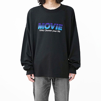 DAIRIKU [ "MOVIE" tee ] Black