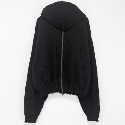 SHINYAKOZUKA [ OLD STYLE ZIP HOODIE ] DAWN BLACK