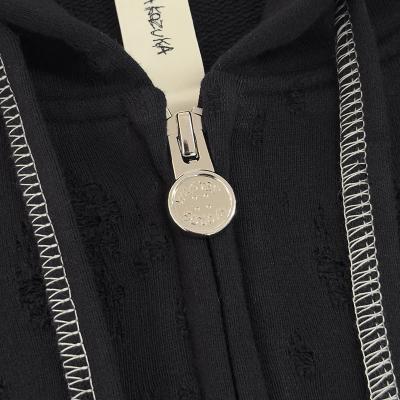 SHINYAKOZUKA [ OLD STYLE ZIP HOODIE ] DAWN BLACK