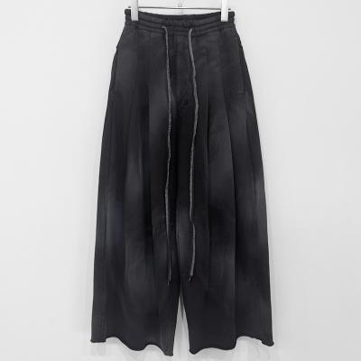 SHINYAKOZUKA [ WASHED ORDINARY HOME BAGGY ] WASHED BLACK