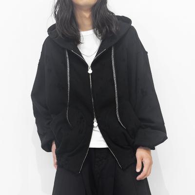 SHINYAKOZUKA [ OLD STYLE ZIP HOODIE ] DAWN BLACK