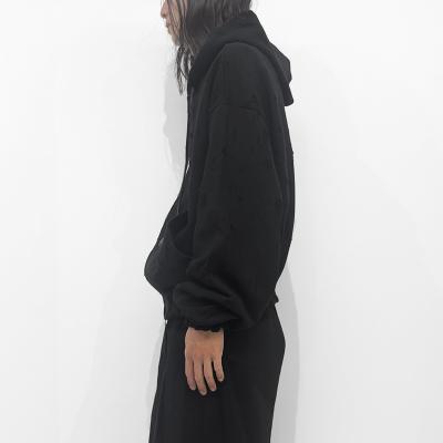SHINYAKOZUKA [ OLD STYLE ZIP HOODIE ] DAWN BLACK