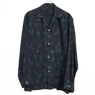 URU [ LONG SLEEVE SHIRTS ] D.NAVY