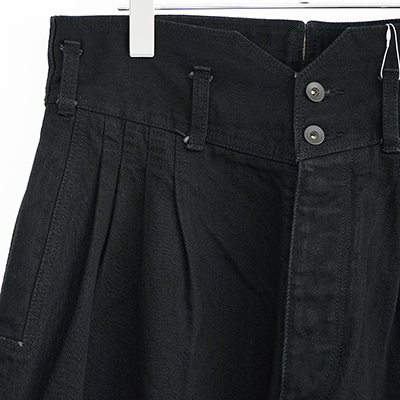 ESSAY [ GOTHIC DENIM (P-2) ] BLACK DENIM