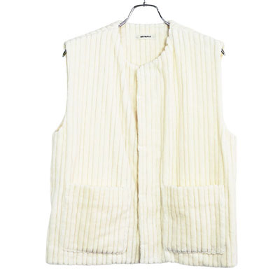 MATSUFUJI  WIDE CORDUROY VEST