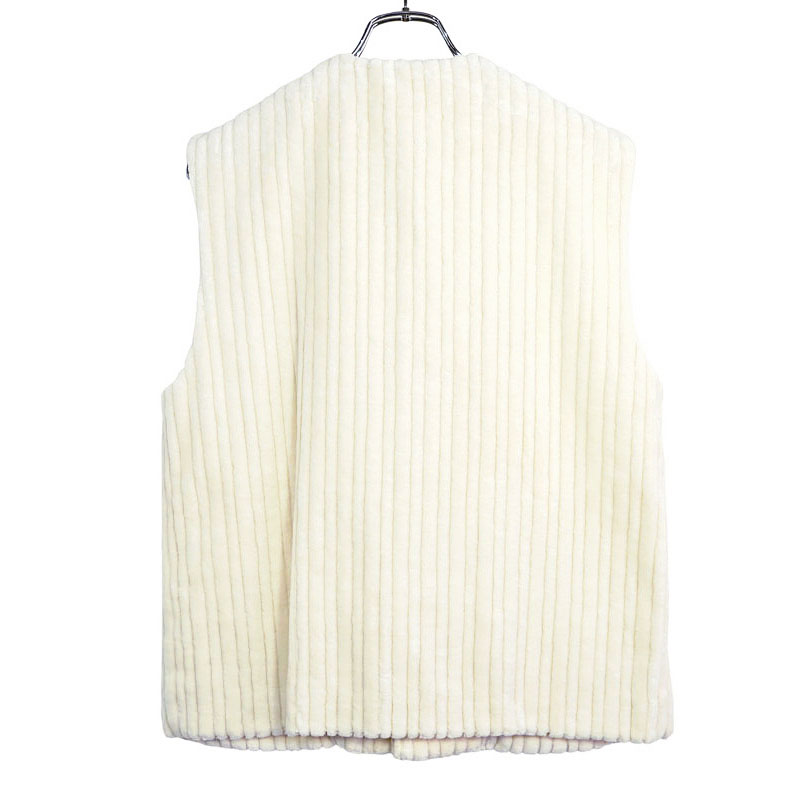 MATSUFUJI  WIDE CORDUROY VEST