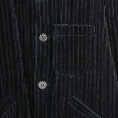 MATSUFUJI [ Wide Corduroy Jacket ] BLACK