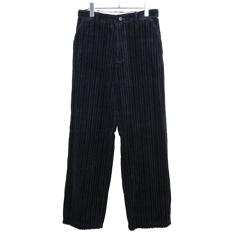 MATSUFUJI wide corduroy 6Ptrousers-