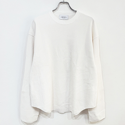 UNUSED [ US2452 (Long sleeve thermal T-shirt Over size) ] ECRU