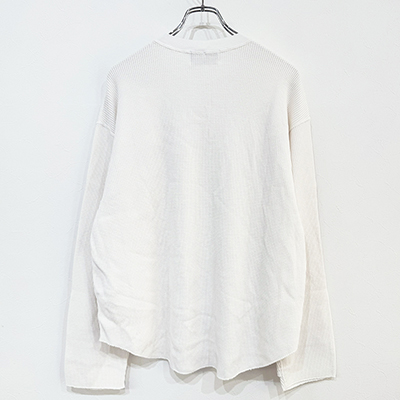 UNUSED [ US2452 (Long sleeve thermal T-shirt Over size) ] ECRU