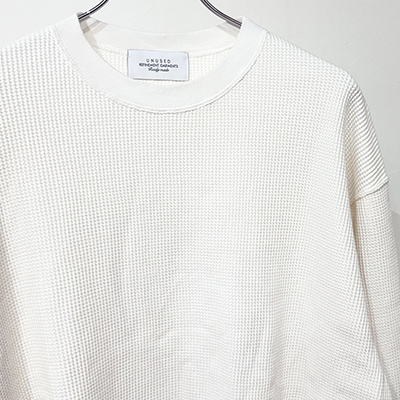 UNUSED [ US2452 (Long sleeve thermal T-shirt Over size) ] ECRU