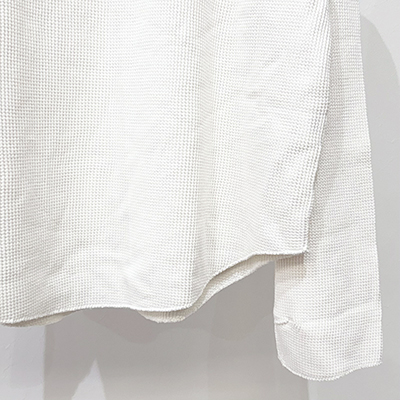 UNUSED [ US2452 (Long sleeve thermal T-shirt Over size) ] ECRU