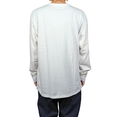 UNUSED [ US2037 (crewneck sweat) ] WHITE