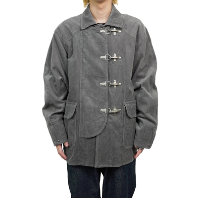 UNUSED [ US2073 (fireman corduroy jacket) ] GRAY
