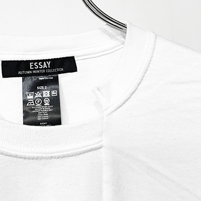 ESSAY [ CUT UP LONG LAYER T-SHIRT (TS-3) ] A. ANTWERPEN