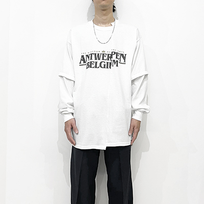 ESSAY [ CUT UP LONG LAYER T-SHIRT (TS-3) ] A. ANTWERPEN