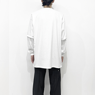 ESSAY [ CUT UP LONG LAYER T-SHIRT (TS-3) ] A. ANTWERPEN