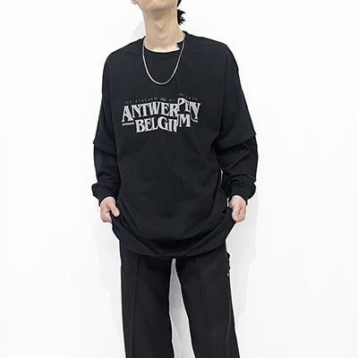 ESSAY [ CUT UP LONG LAYER T-SHIRT (TS-3) ] B. ANTWERPEN