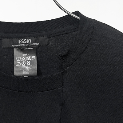 ESSAY [ CUT UP LONG LAYER T-SHIRT (TS-3) ] B. ANTWERPEN
