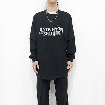 ESSAY [ CUT UP LONG LAYER T-SHIRT (TS-3) ] B. ANTWERPEN