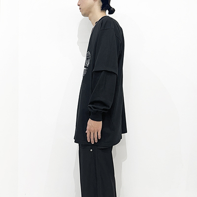 ESSAY [ CUT UP LONG LAYER T-SHIRT (TS-3) ] TEA PARTY