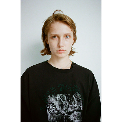 ESSAY [ CUT UP LONG LAYER T-SHIRT (TS-3) ] TEA PARTY