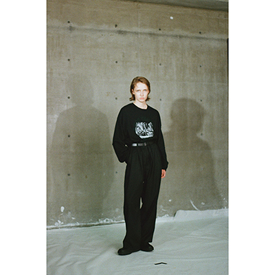 ESSAY [ CUT UP LONG LAYER T-SHIRT (TS-3) ] TEA PARTY