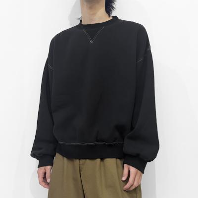 refomed [ 10WASH SWEATER ] BLACK