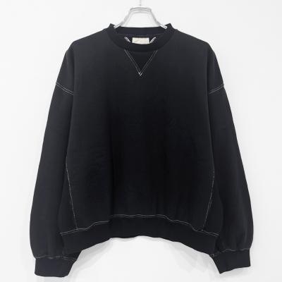 refomed [ 10WASH SWEATER ] BLACK