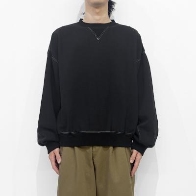 refomed [ 10WASH SWEATER ] BLACK