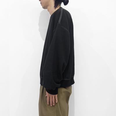 refomed [ 10WASH SWEATER ] BLACK