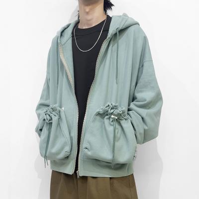 refomed [ "KINCHAKU" ZIPUP HOODIE ] MINT