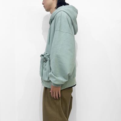 refomed [ "KINCHAKU" ZIPUP HOODIE ] MINT