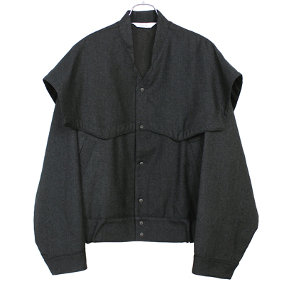 Sasquatchfabrix. [ WESTERN SHOULDER JACKET ] BLACK