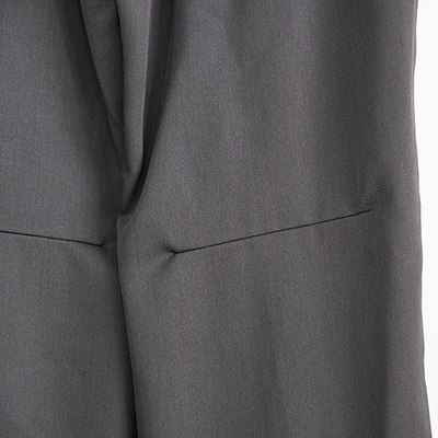 MATSUFUJI [ Wool Cargo Pocket Wide Trousers ] CHARCOAL