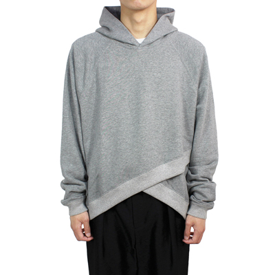 Sasquatchfabrix. [ BOLERO SWEAT HOODIE ] ASH GRAY