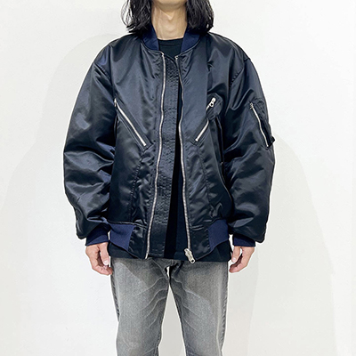 DAIRIKU [ "Terri" Flight Jacket ] Navy