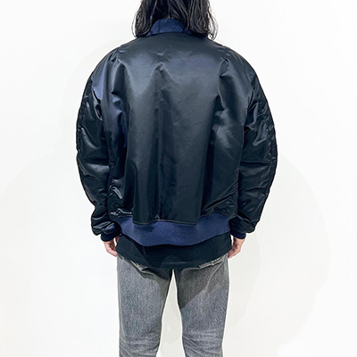 DAIRIKU [ "Terri" Flight Jacket ] Navy