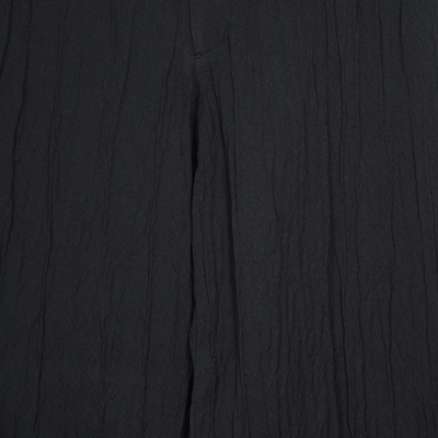 Sasquatchfabrix. [ SIWA SIWA WIDE SILHOETTE SLACKS ] BLACK