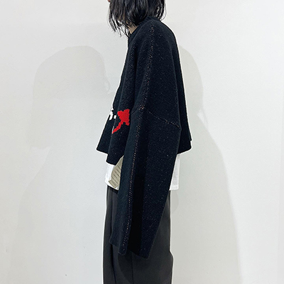 SHINYAKOZUKA [ MORE,YEAR,Dear KNIT ] BLACK