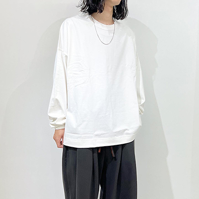 SHINYAKOZUKA [ L/S TEE ] ECRU