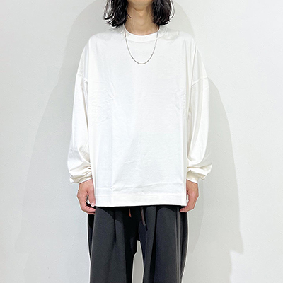 SHINYAKOZUKA [ L/S TEE ] ECRU