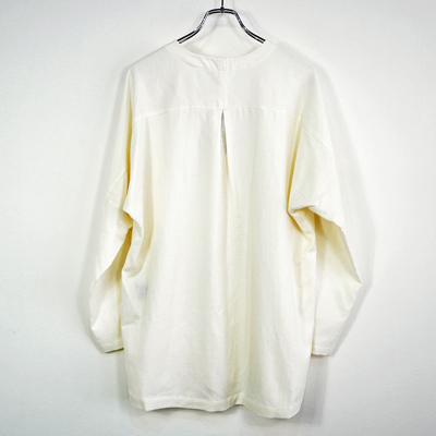 YANTOR [ 3ply Khadi Long Pullover ] WHITE