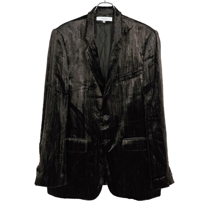 Sasquatchfabrix. [ SIWA SIWA LAPEL JACKET ] DARK BROWN