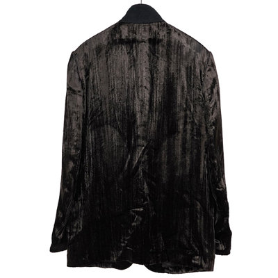 Sasquatchfabrix. [ SIWA SIWA LAPEL JACKET ] DARK BROWN